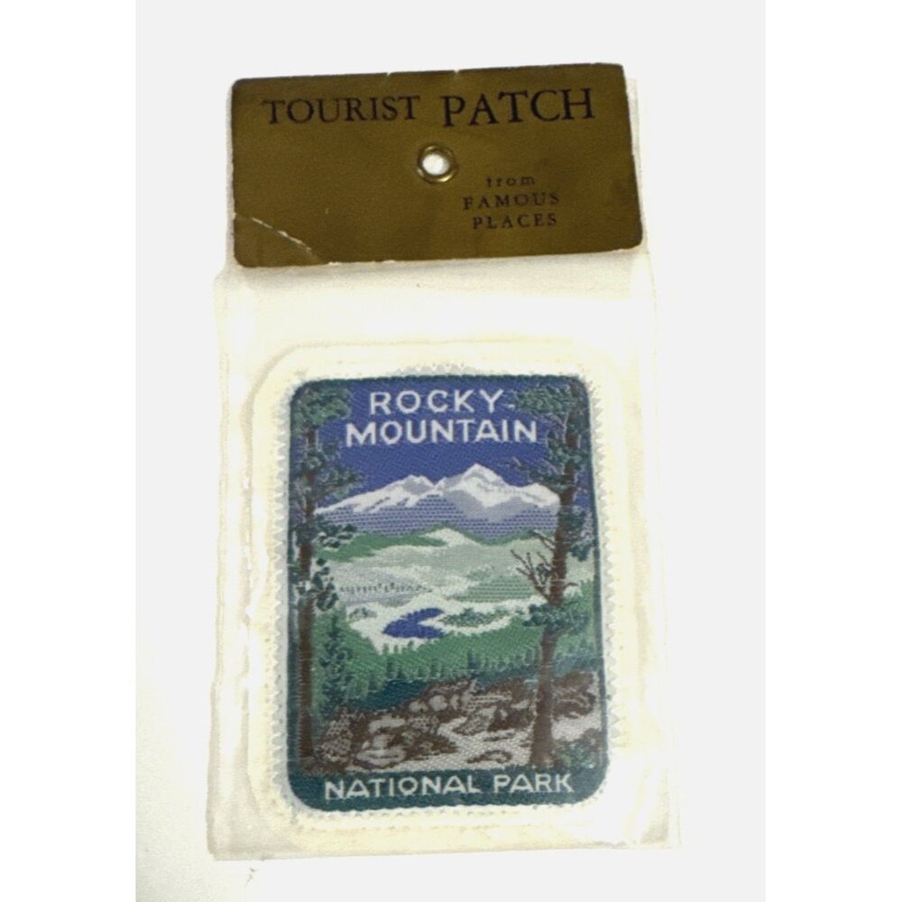 NWT Vintage Rocky Mountain National Park Patch